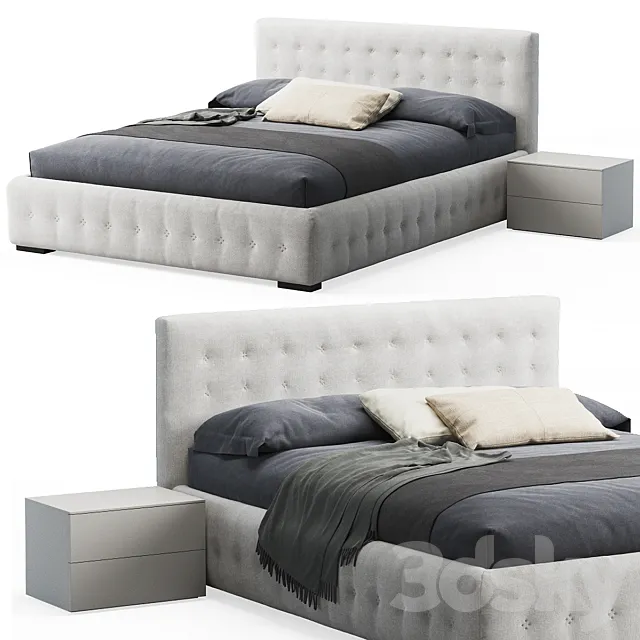 Milano Bedding Phuket bed 3ds Max