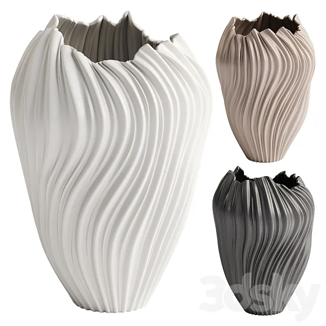 Milazzo Vase by Westwing Collection 3ds Max