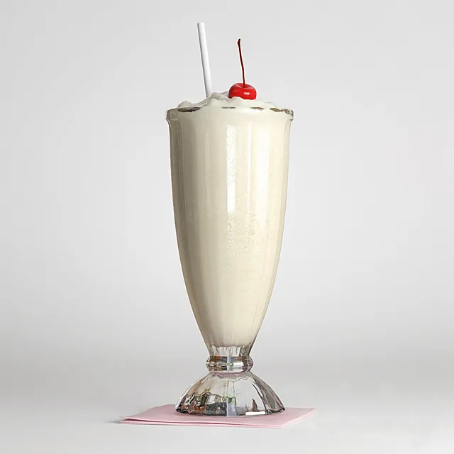 Milkshake 3DS Max Model