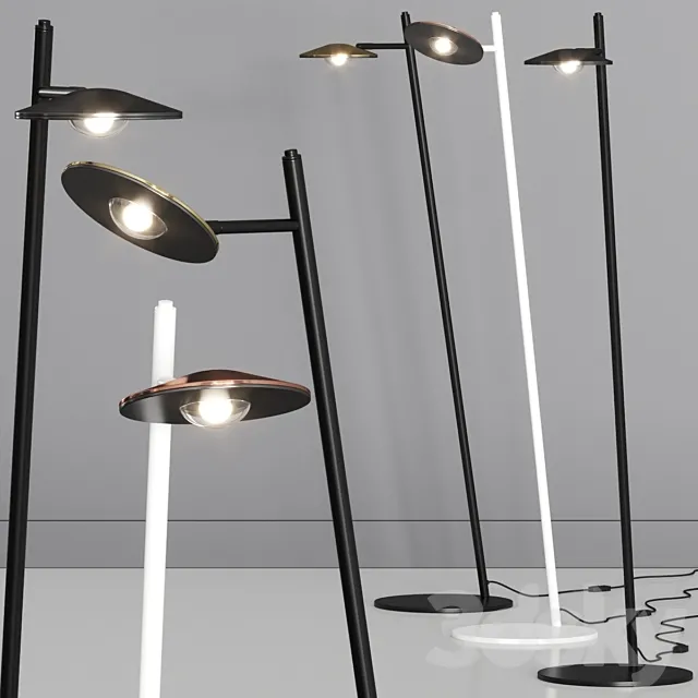 Millelumen Casablanca Rising Floor Lamps 3DSMax File