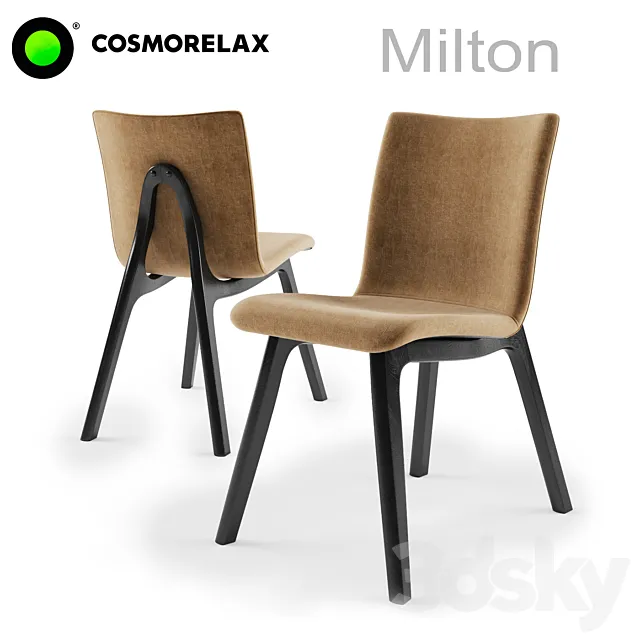 Milton chair 3DS Max Model