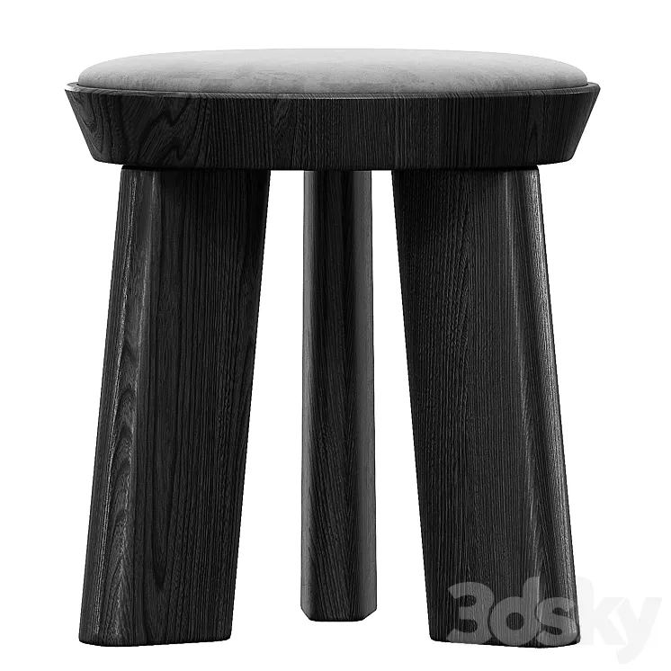 Mimi stool 3DS Max