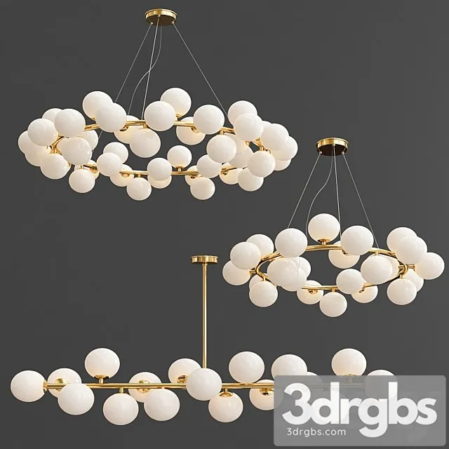 Mimosa Chandelier Collection 3dsmax Download