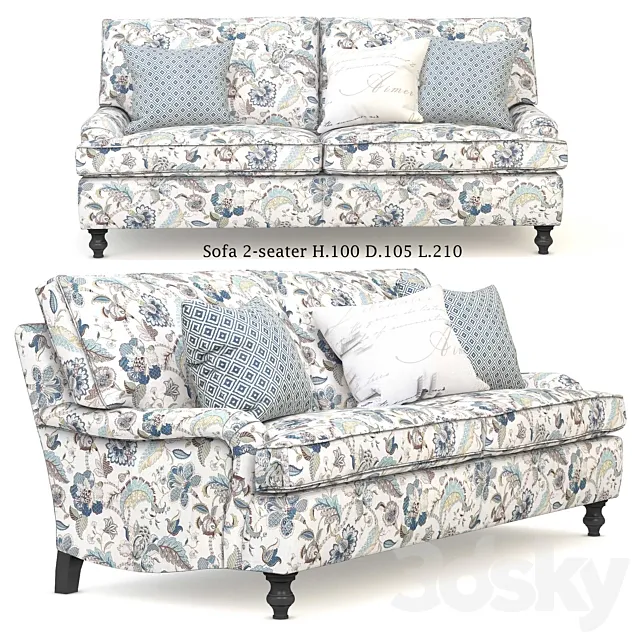 Minerva 2-seater Mantellassi 3DS Max Model