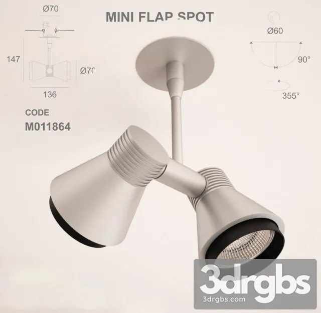 Mini Flap Spot M011864 3dsmax Download