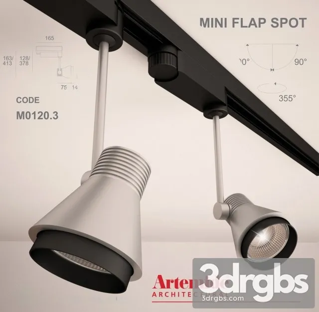 Mini Flap Spot M0120 3 3dsmax Download
