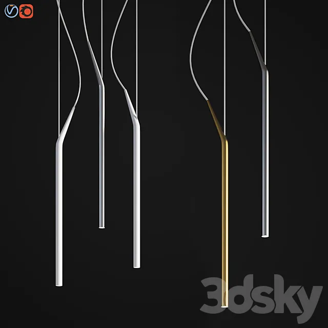 Mini Luceplan pendant 3ds Max