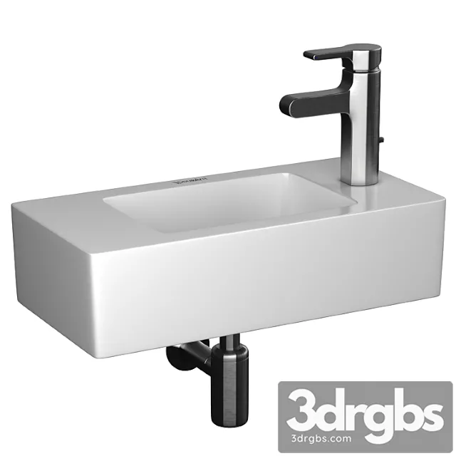 Mini sink duravit vero & mixer jacob delafon singulier