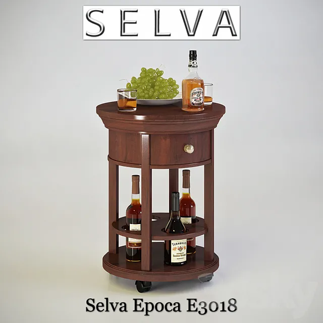 Minibar Selva Epoca E3018 3DS Max Model