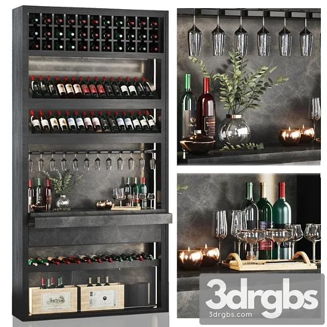 Minibar- wine shelf