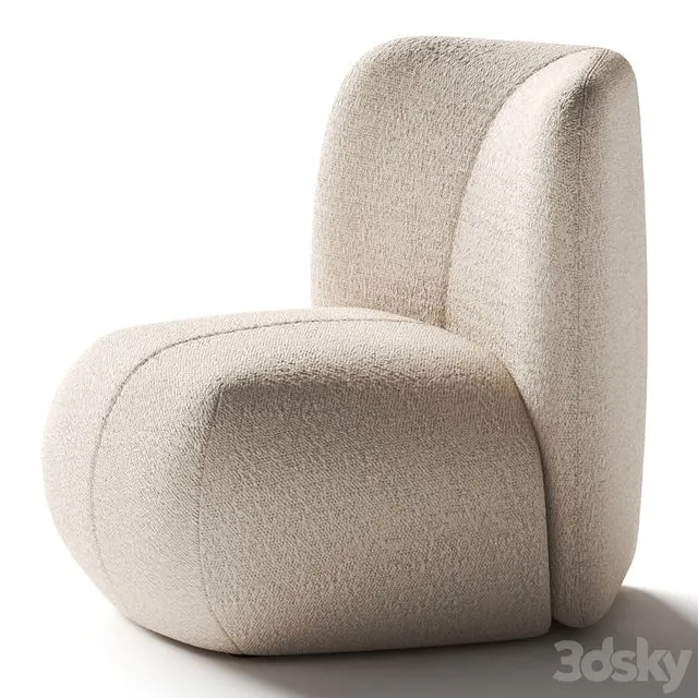 Miniforms Boterina Armchair 3dsMax Model
