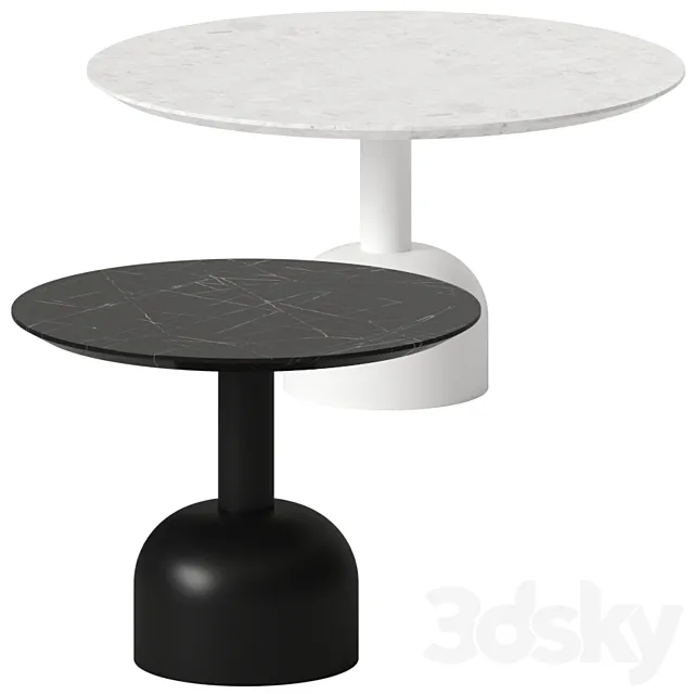 Miniforms ILLO dining and bistro table 3DS Max Model