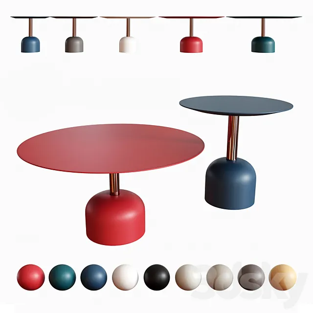 Miniforms illo table 3DS Max Model