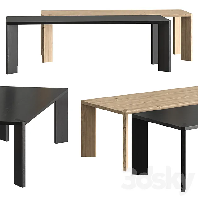 Miniforms Manero Dining Table 3ds Max