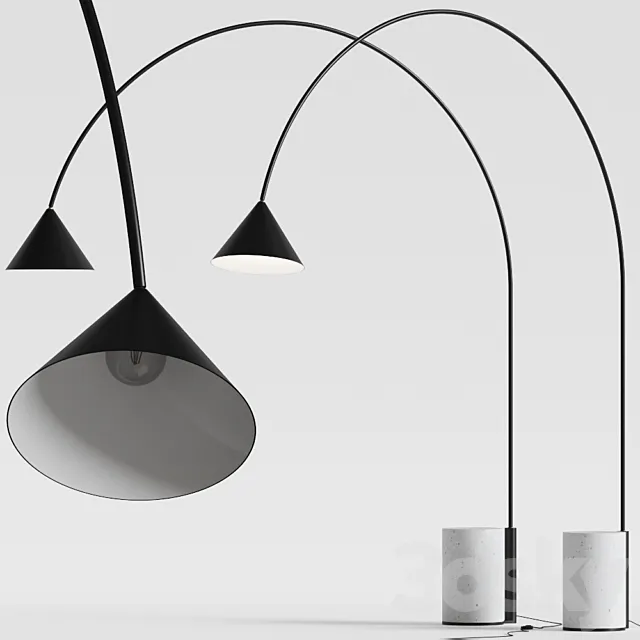 Miniforms Ozz Floor Lamps 3ds Max