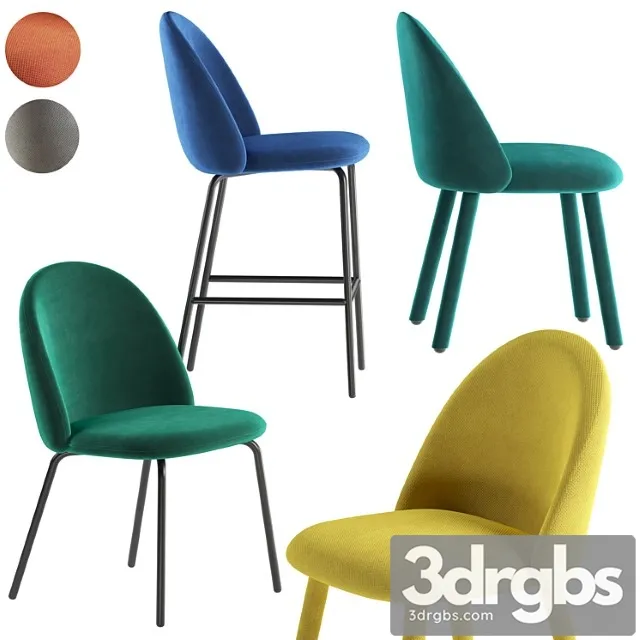 Miniforms stool iola 2 3dsmax Download