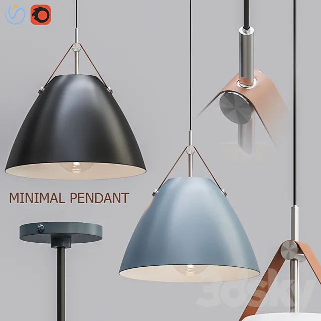 Minimal pendant 3DSMax File