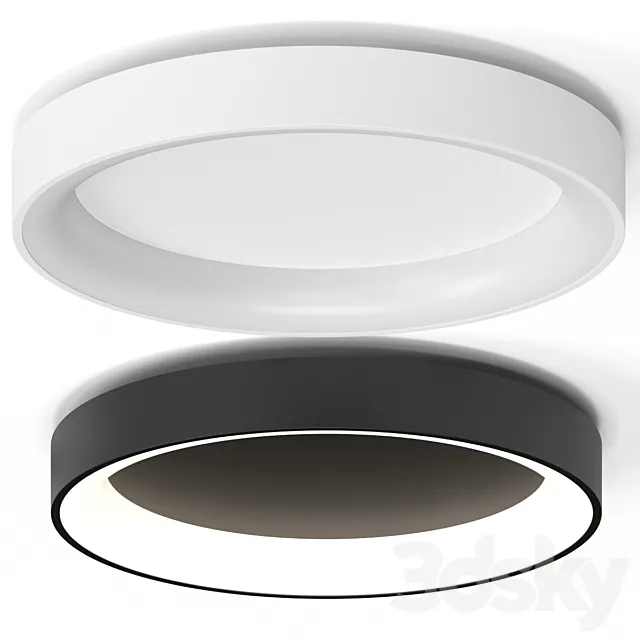 Minimalism Metal LED Ceiling Lamp 3ds Max