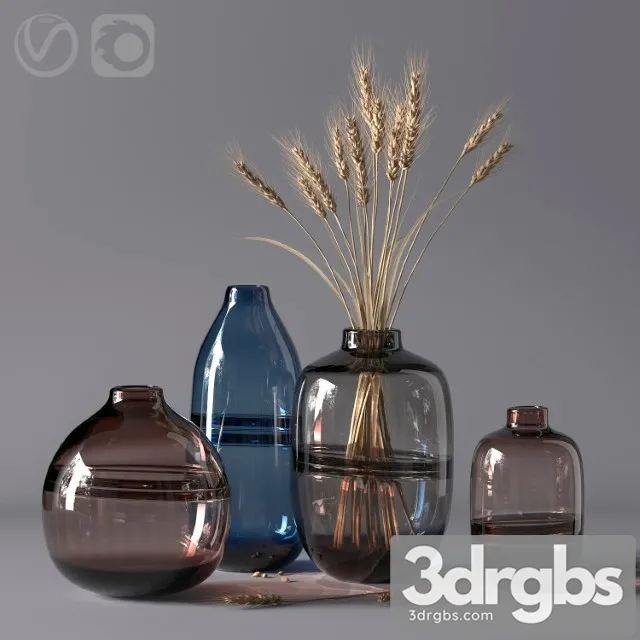 Minimalist Clear Glass Vase 3dsmax Download
