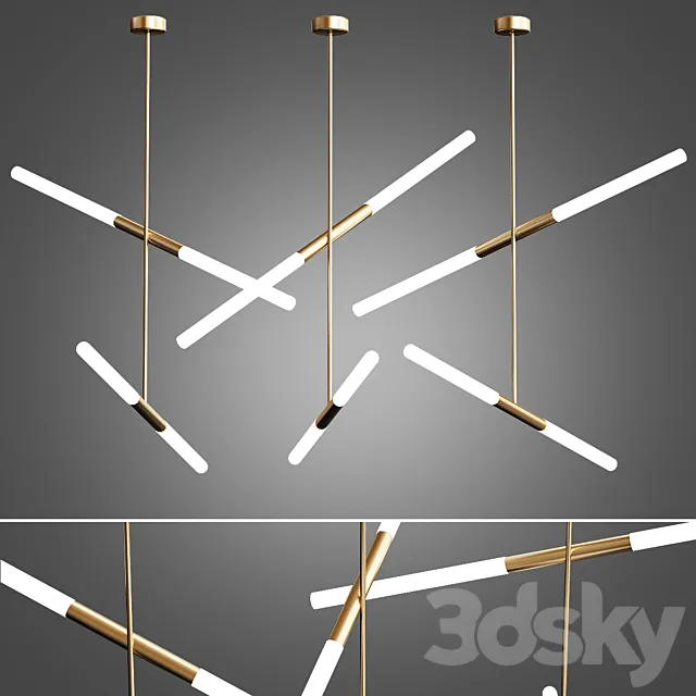 Minimalist Nordic Art Deco Pendant Lamp 3ds Max