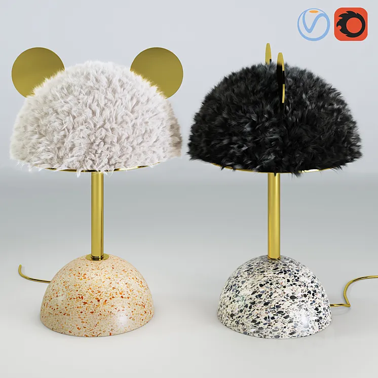 Minos Table Lamps by Merve Kahraman 3DS Max