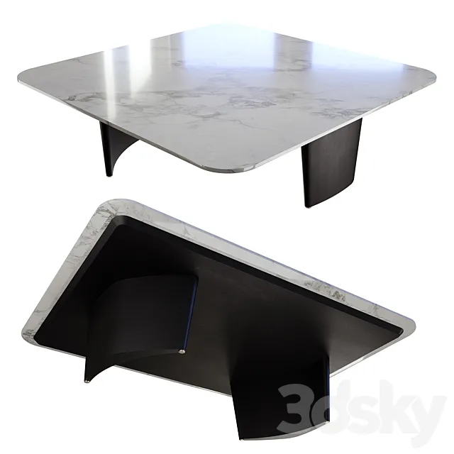 Minotti _ Song Coffee Tables 3DS Max Model