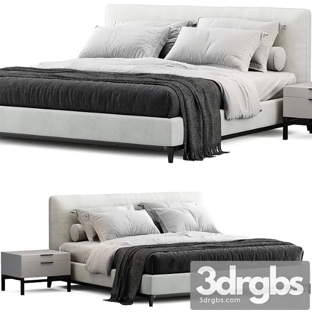 Minotti andersen bed 2