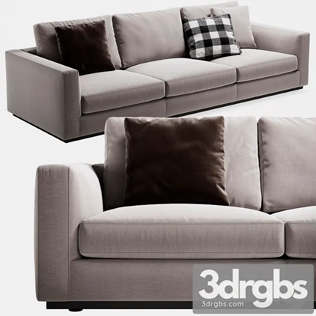 Minotti andersen line sofa 2 3dsmax Download