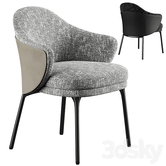Minotti angie dining 3ds Max