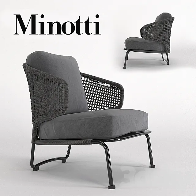 Minotti Aston “Cord” Indoor 3ds Max