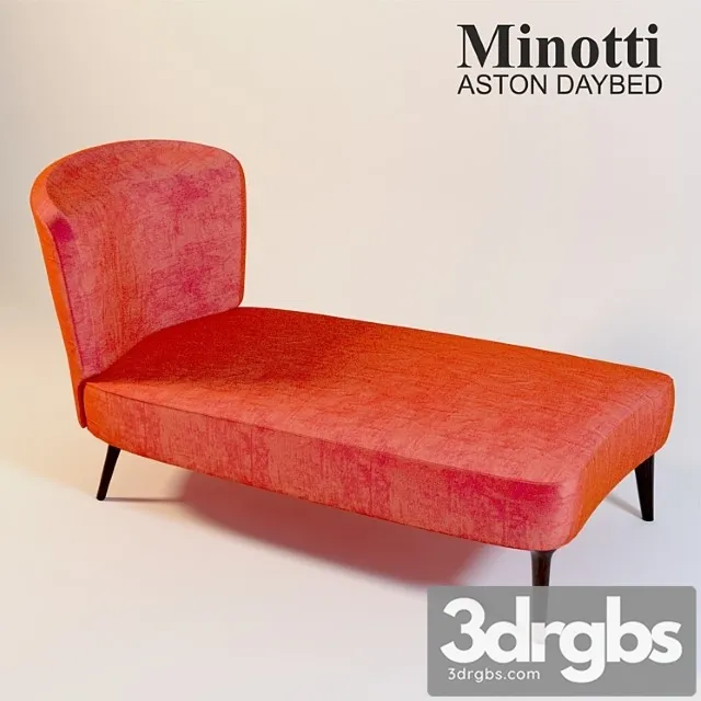 Minotti Aston Daybed 3dsmax Download