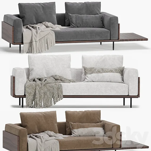 Minotti brasilia sofa 3ds Max