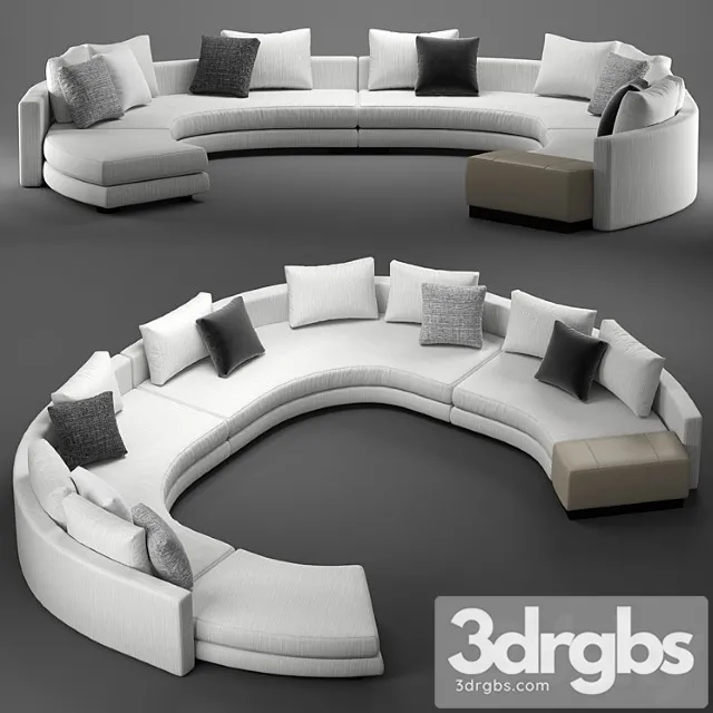 Minotti daniels arrangement d 2 3dsmax Download