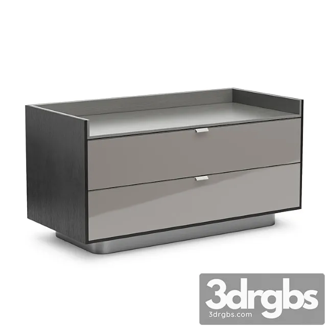 Minotti darren chest with 2 drawers 2 3dsmax Download