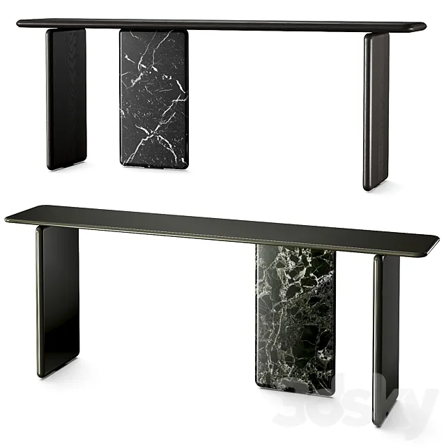 Minotti Drake Console Tables 3ds Max