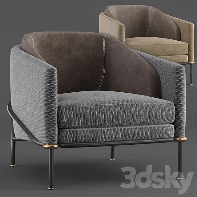 Minotti fil noir 3DS Max Model