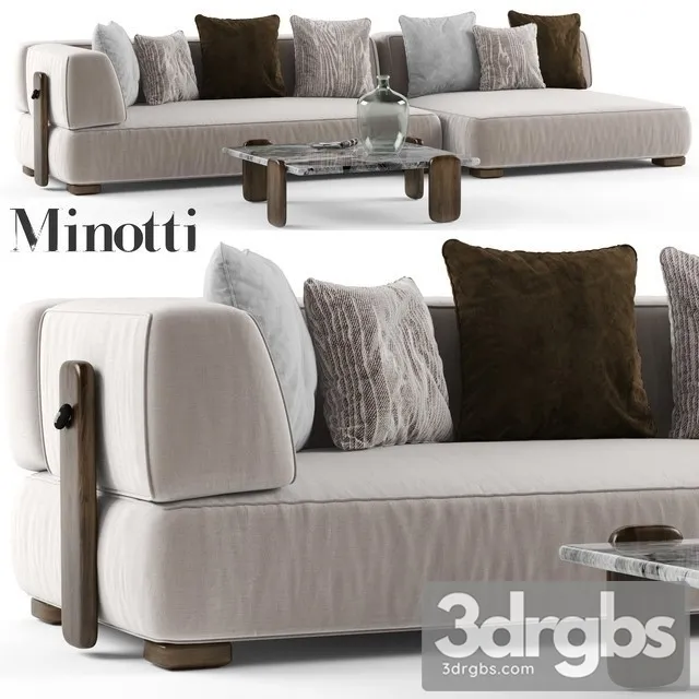 Minotti Florida sofa 2 3dsmax Download