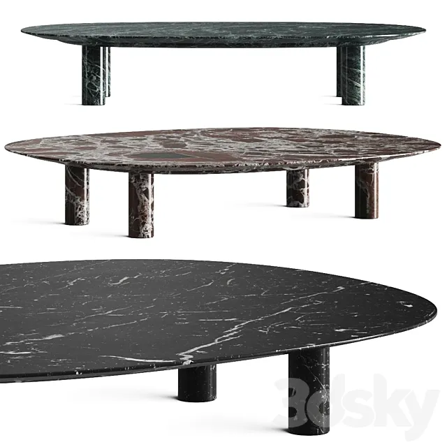 Minotti Gladstone Coffee Table 3DS Max Model