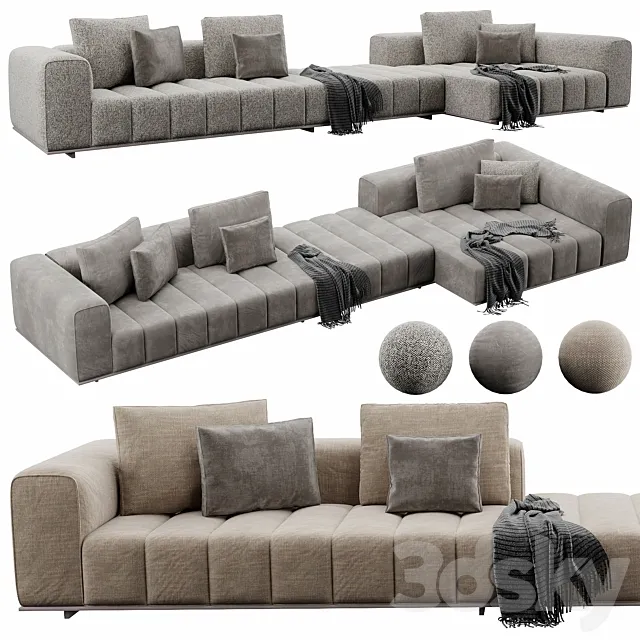 Minotti Good Man 3ds Max