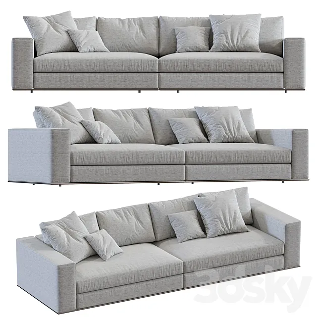 Minotti hamilton 3ds Max