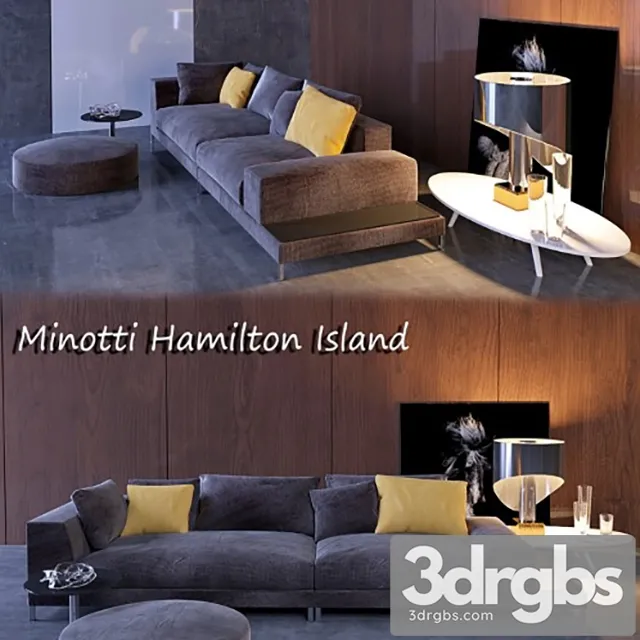 Minotti Hamilton Island 1 3dsmax Download