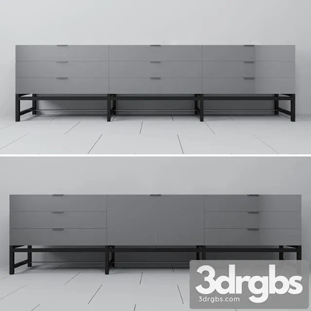 Minotti. harvey horizontal sideboard