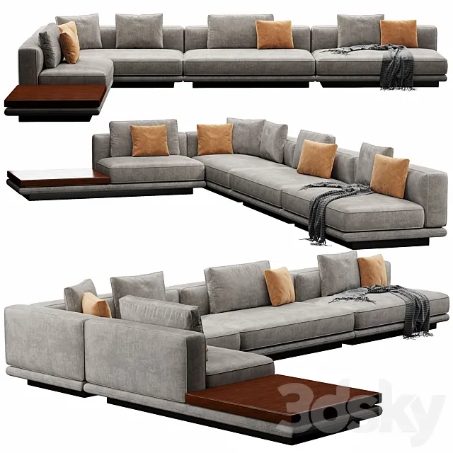 Minotti Horizonte 3ds Max