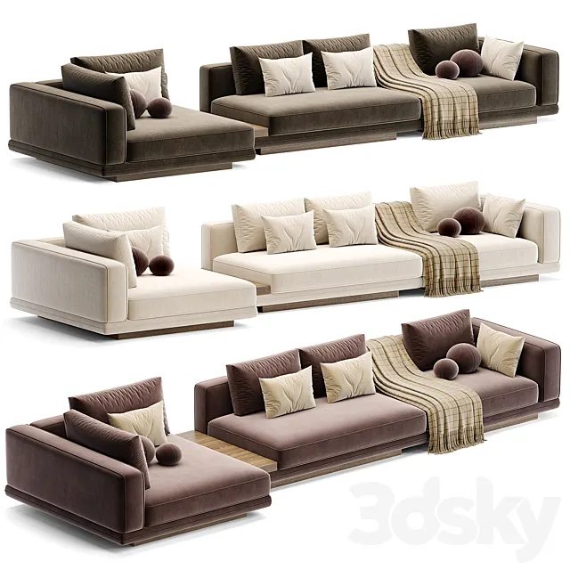 Minotti Horizonte 3ds Max