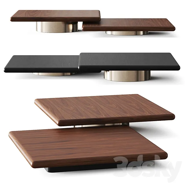 Minotti Horizonte Coffee Tables 3DSMax File