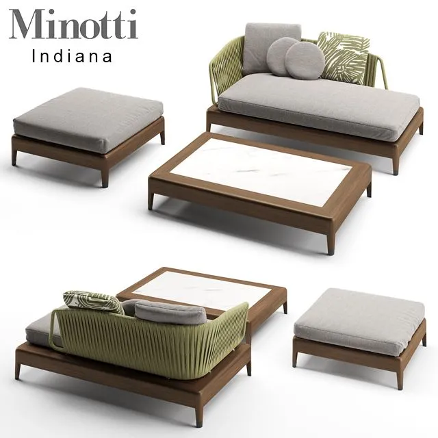 Minotti indiana 3dsMax Model