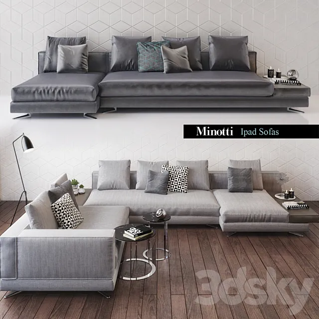 minotti ipad sofa 3DSMax File