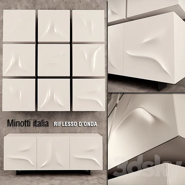 Minotti Italia – Riflesso D’Onda 3DSMax File
