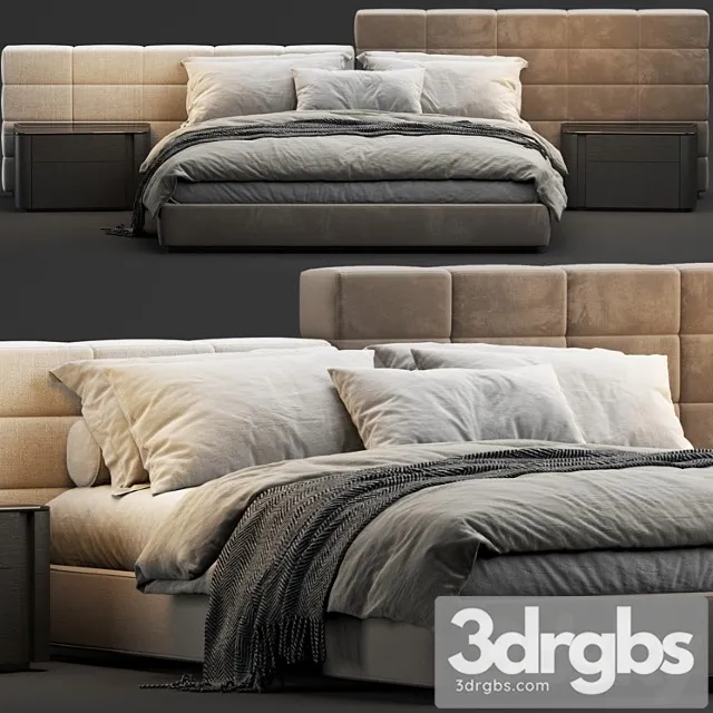 Minotti lawrence bed 2