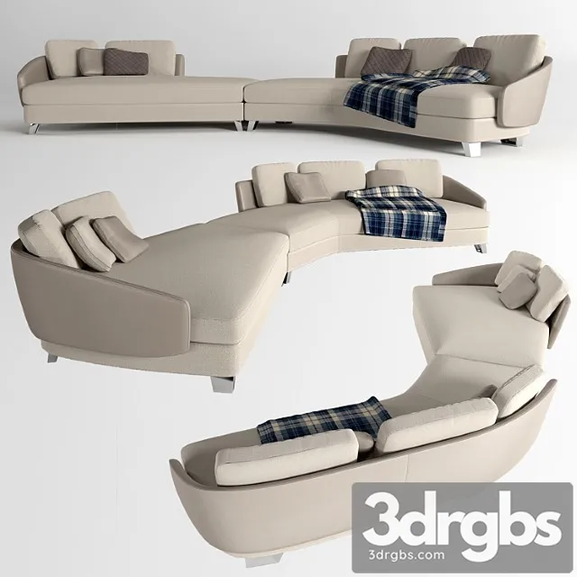 Minotti lawson sofa 4 3dsmax Download